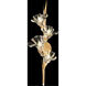 Azu LED 9 inch Gold Sconce Wall Light