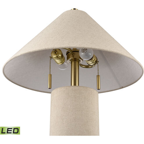 Blythe 26 inch 9.00 watt Oatmeal Table Lamp Portable Light