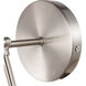 Mel 1 Light 5 inch Burnished Nickel Wall sconce Wall Light