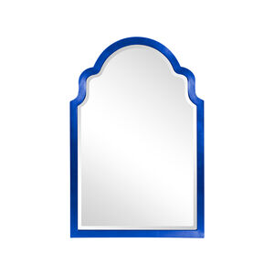 Sultan 36 X 24 inch Glossy Royal Blue Wall Mirror