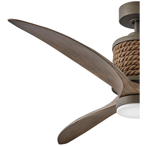 Marin 60 inch Metallic Matte Bronze with Walnut Blades Fan