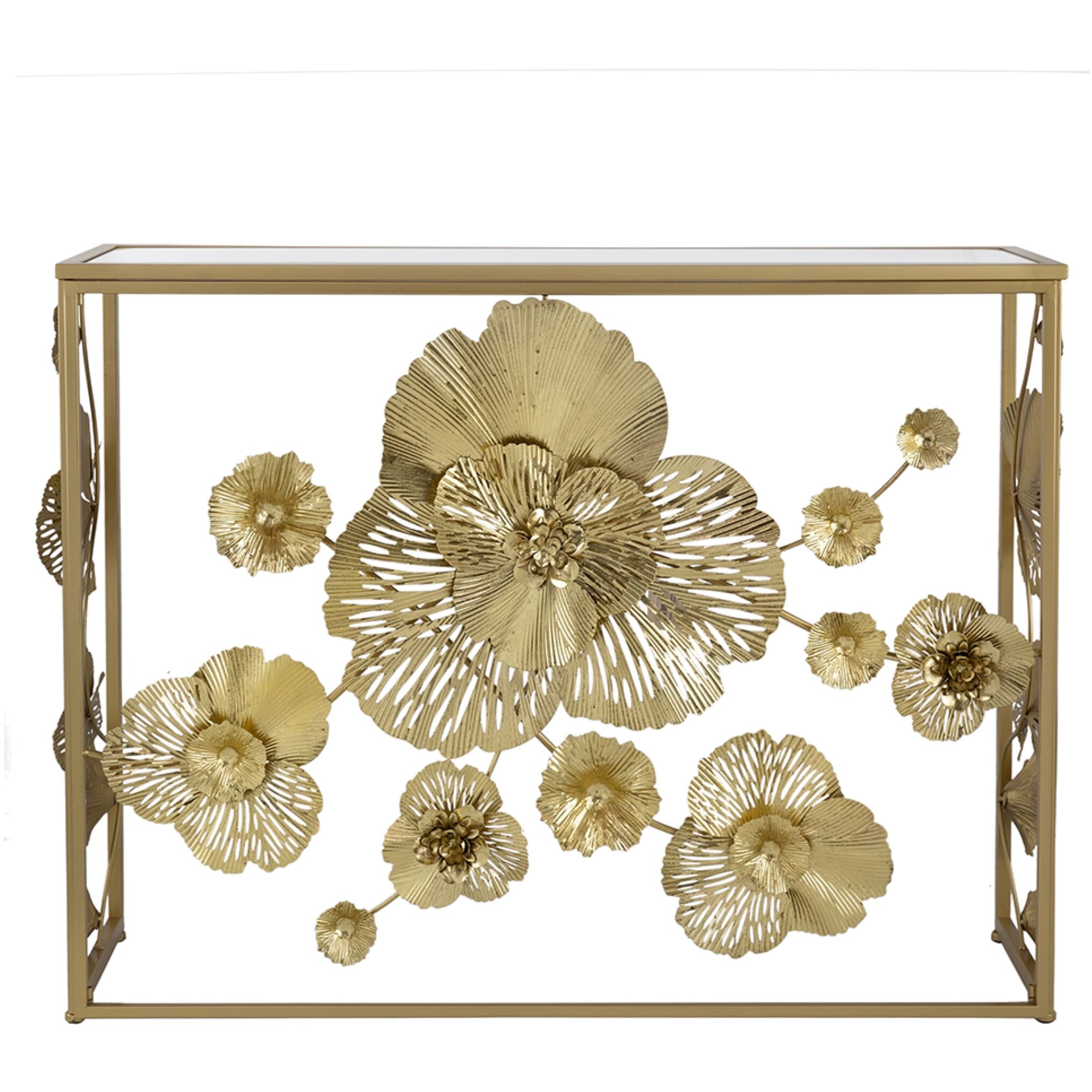 Anita 38.8 X 12 inch Gold Console
