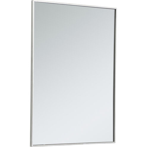 Monet 40 X 30 inch Silver Wall Mirror