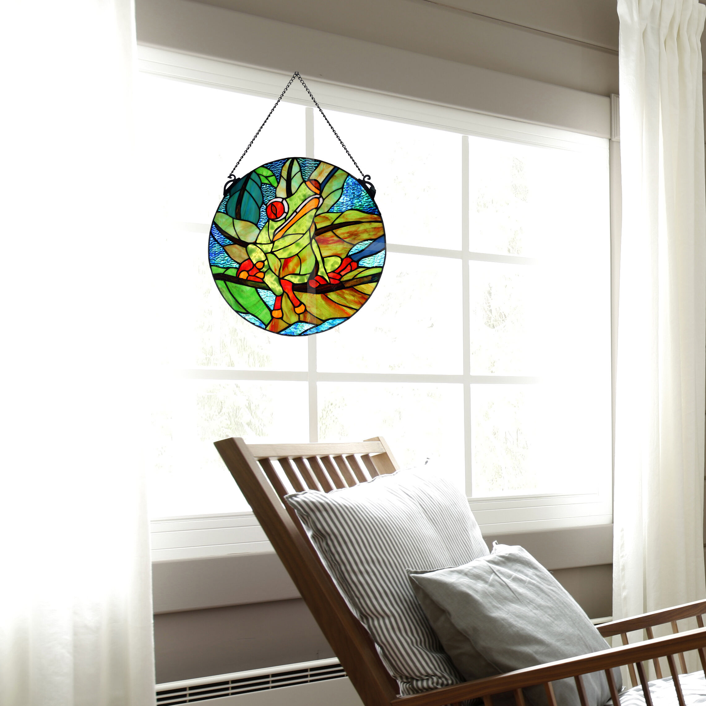 Dale tiffany store frog lamp