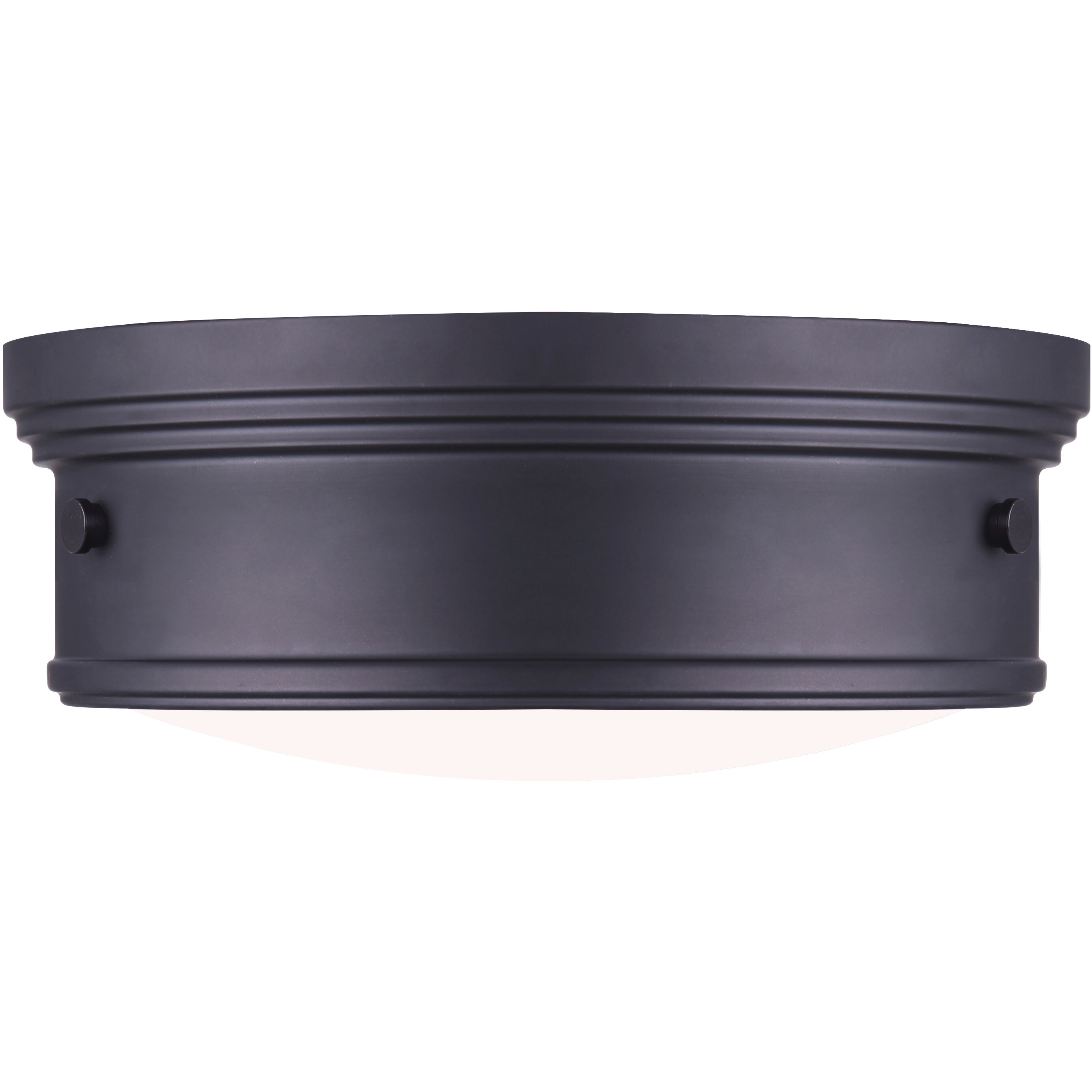 Madison 2 Light 13 inch Oil Rubbed Bronze Flush Mount Ceiling Light 