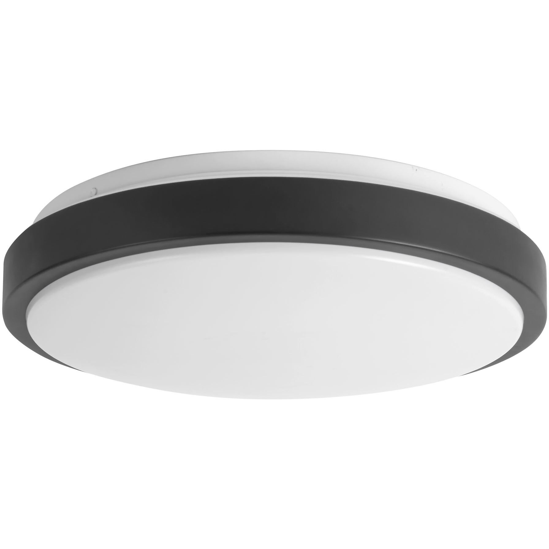 Yanis 15.13 inch Black Flush Mount Ceiling Light