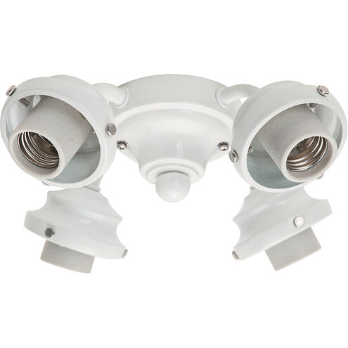 Fan Accessory 4 Light Snow White Fan Fitter