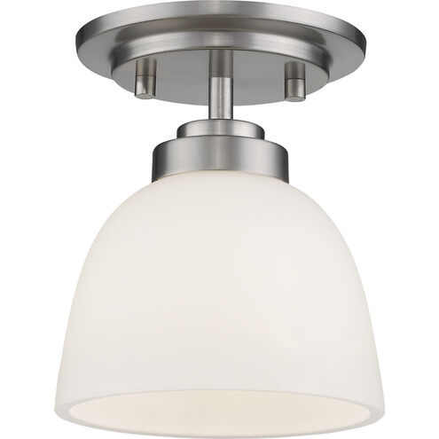 Ashton 1 Light 6 inch Brushed Nickel Flush Mount Ceiling Light in 1.76