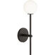 Richard June Sorelle 1 Light 4.5 inch Aged Iron Wall Sconce Wall Light