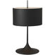 Barbara Barry Spinet 26.25 inch 6.5 watt Matte Black Modern Trumpet Table Lamp Portable Light