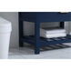 Clement 36 X 22 X 34 inch Blue Bathroom Vanity Cabinet