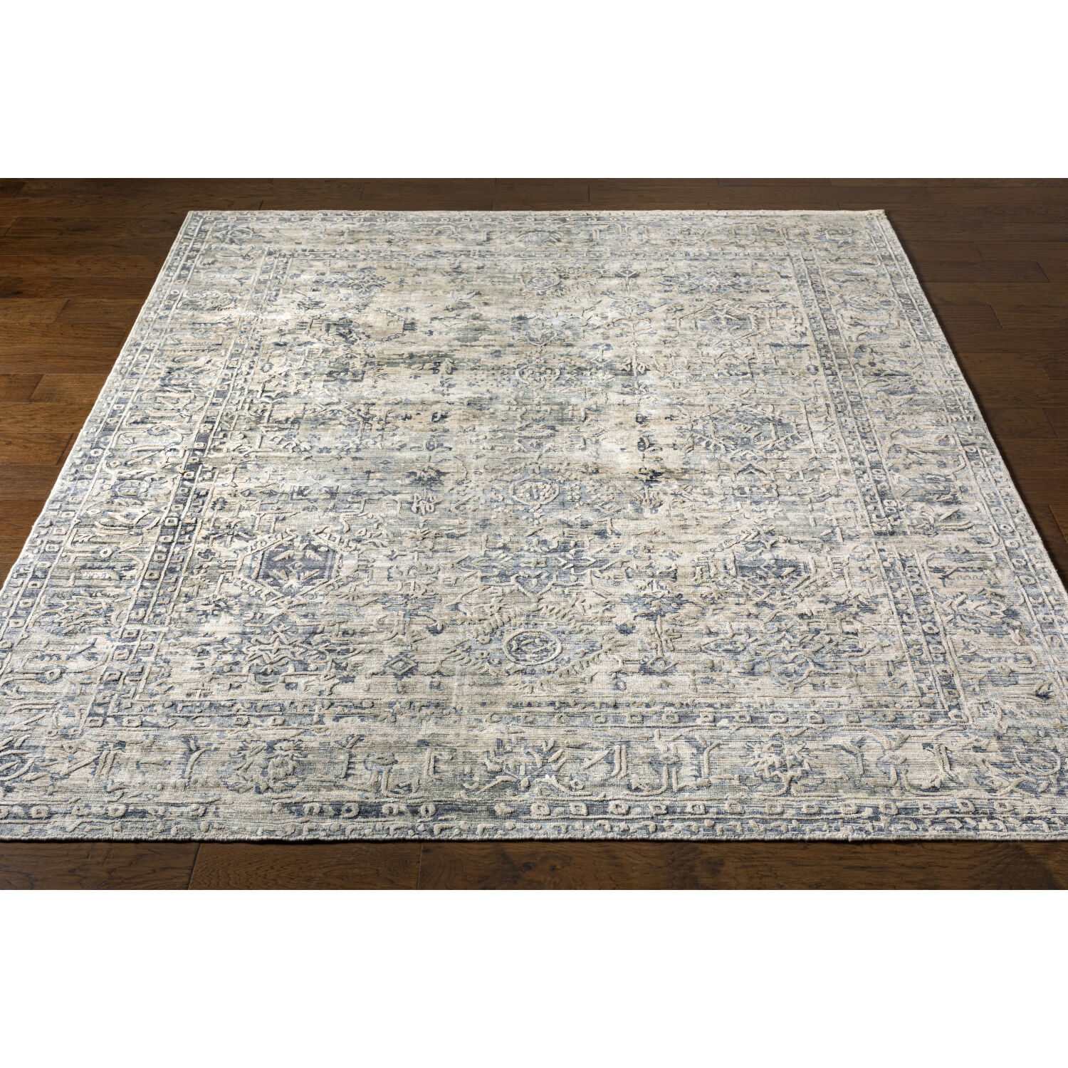 Jordan 168 X 120 inch Deep Teal Rug in 10 x 14, Rectangle