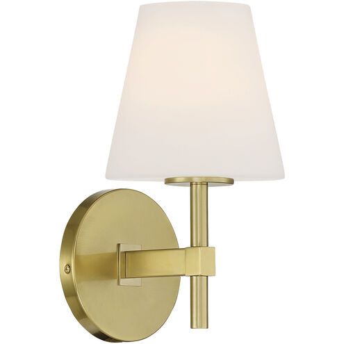 Harleigh 1 Light 6 inch Gold Bathroom Vanity Wall Light