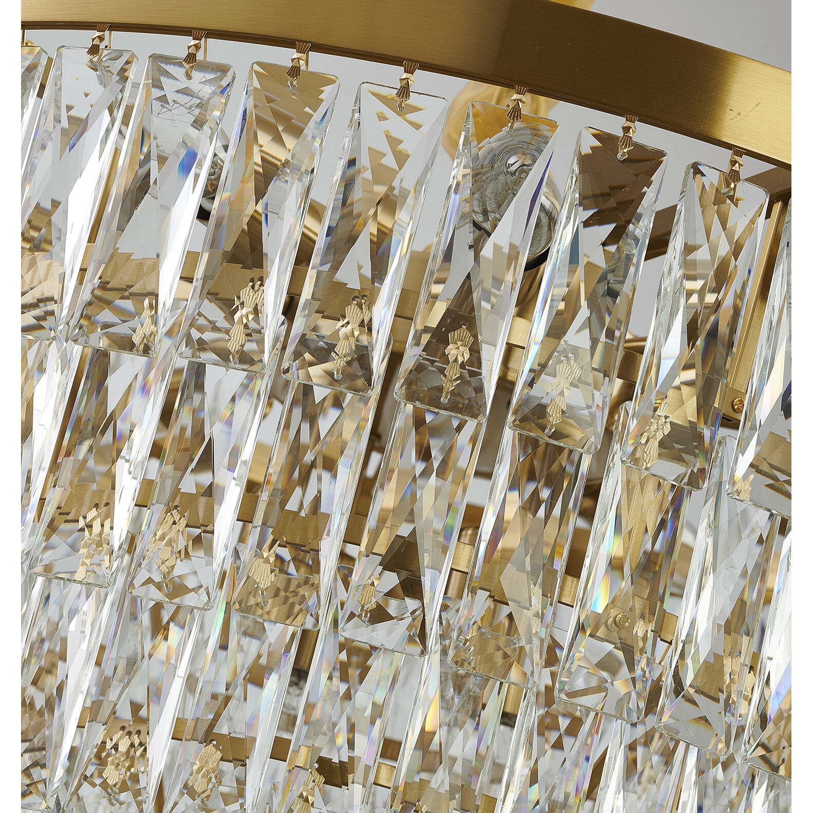 Canada 16 Light 23.6 inch Gold Chandelier Ceiling Light