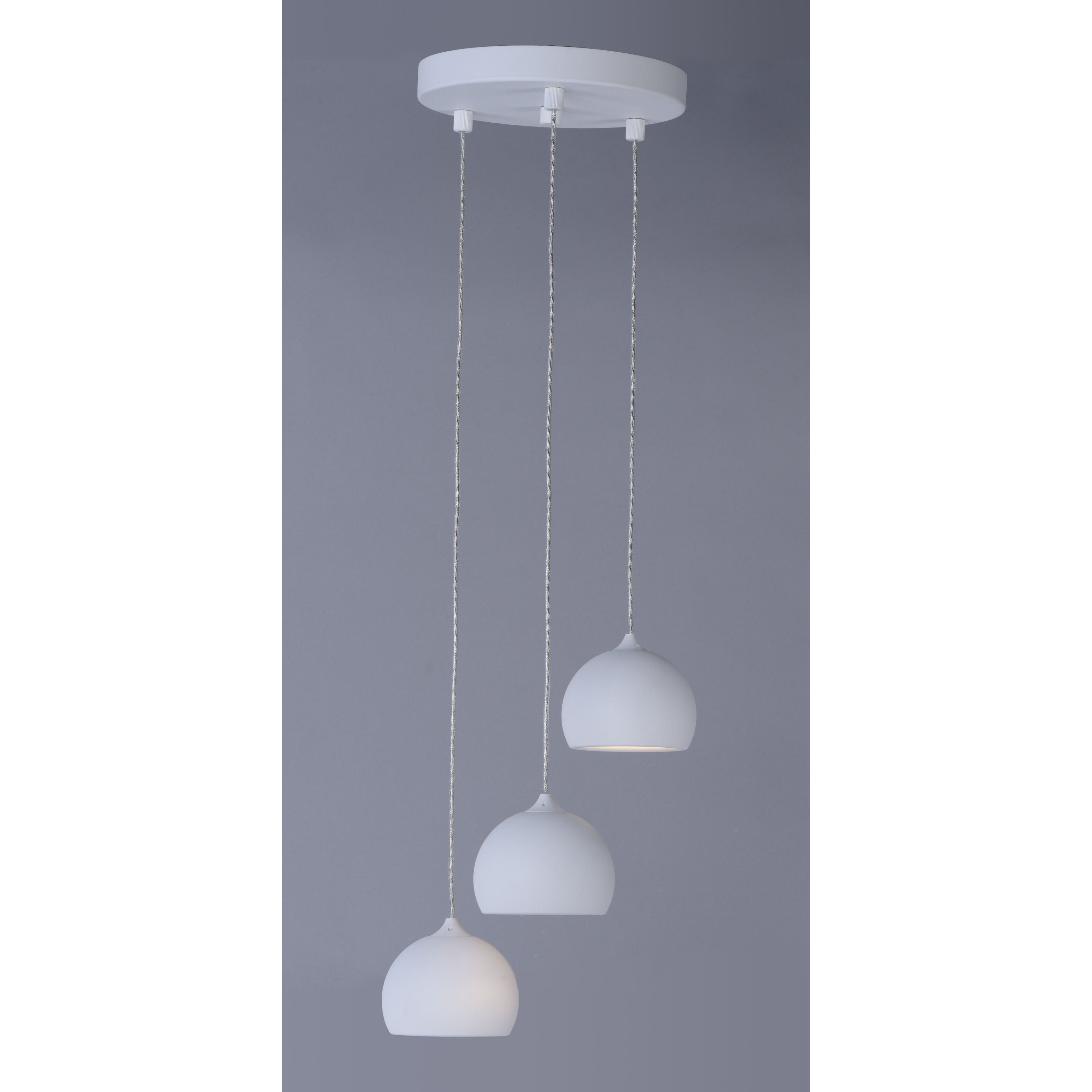 Alumilux Orion LED 10 inch White Multi-Light Pendant Ceiling Light