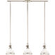 Hatteras Bay 1 Light 8 inch Polished Nickel Mini Pendant Ceiling Light