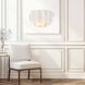 Chateau 2 Light 8.5 inch Satin Brass Sconce Wall Light