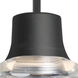 Boca 3 LED Black Cord Pendant Ceiling Light