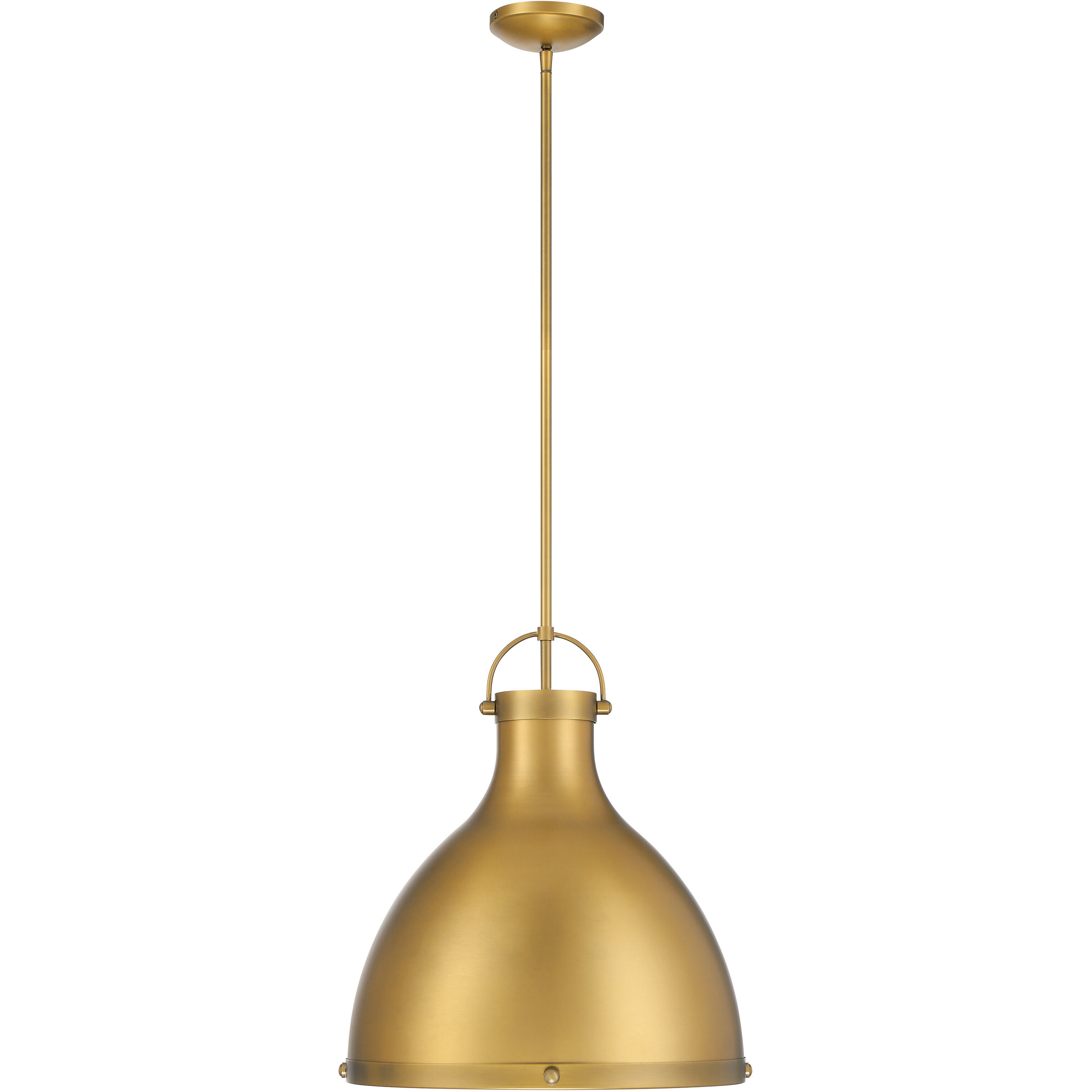 Lynk 1 Light 16.5 inch Legacy Brass Pendant Ceiling Light