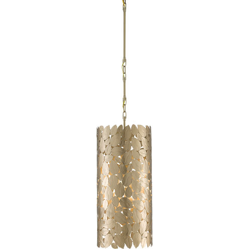 Protean 1 Light 10 inch Antique Brass Pendant Ceiling Light, Convertible to Semi-Flush