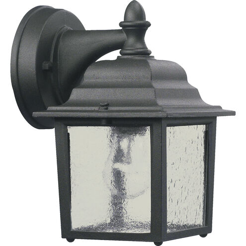 Fort Worth 1 Light 9 inch Black Outdoor Wall Lantern
