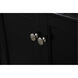 Park Avenue 72 X 22 X 35 inch Black Vanity Sink Set