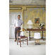 Helena 25 inch 60 watt Aged Brass/Ceramic Matte White Speck Table Lamp Portable Light