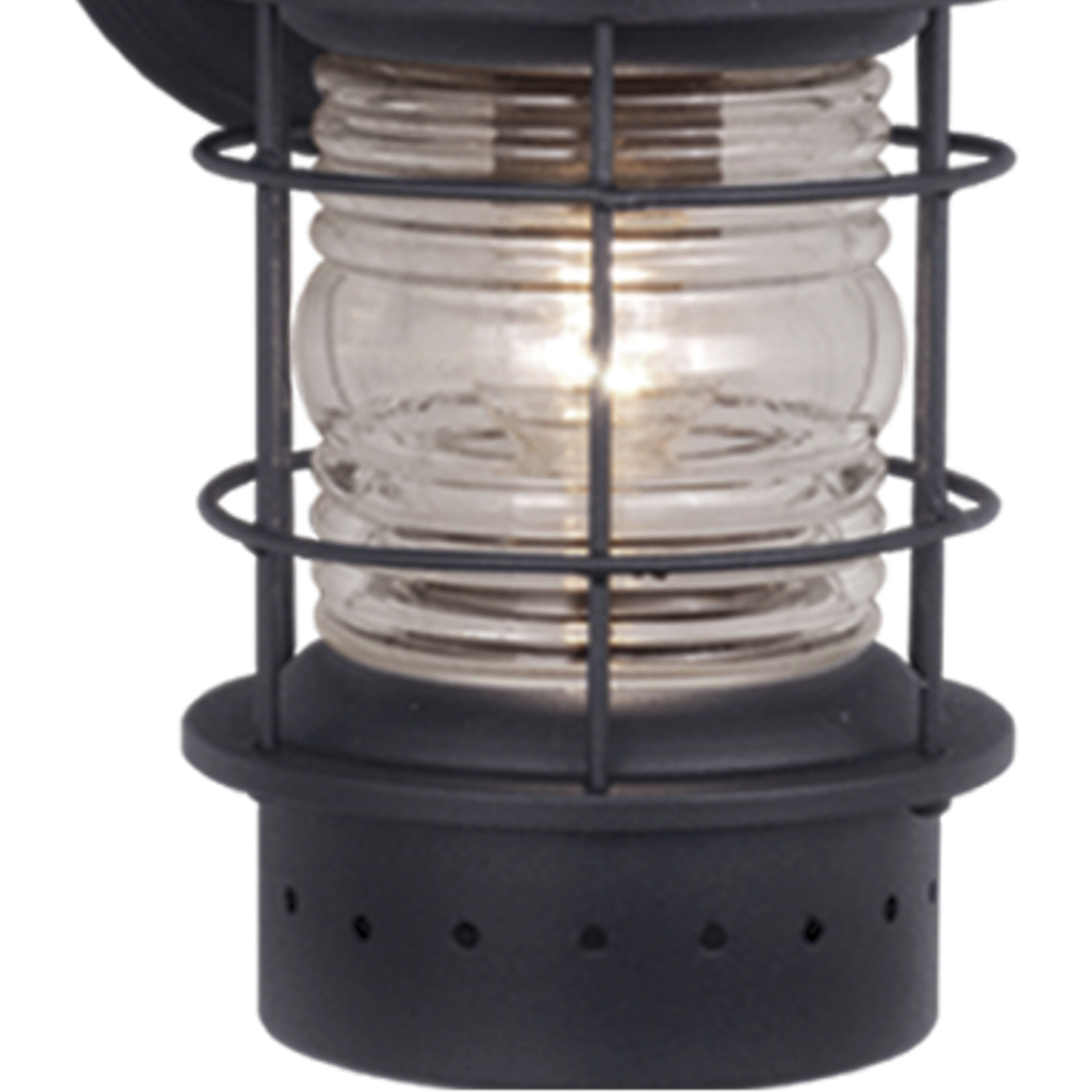 Hyannis LED 12.25 inch Textured Black Outdoor Wall