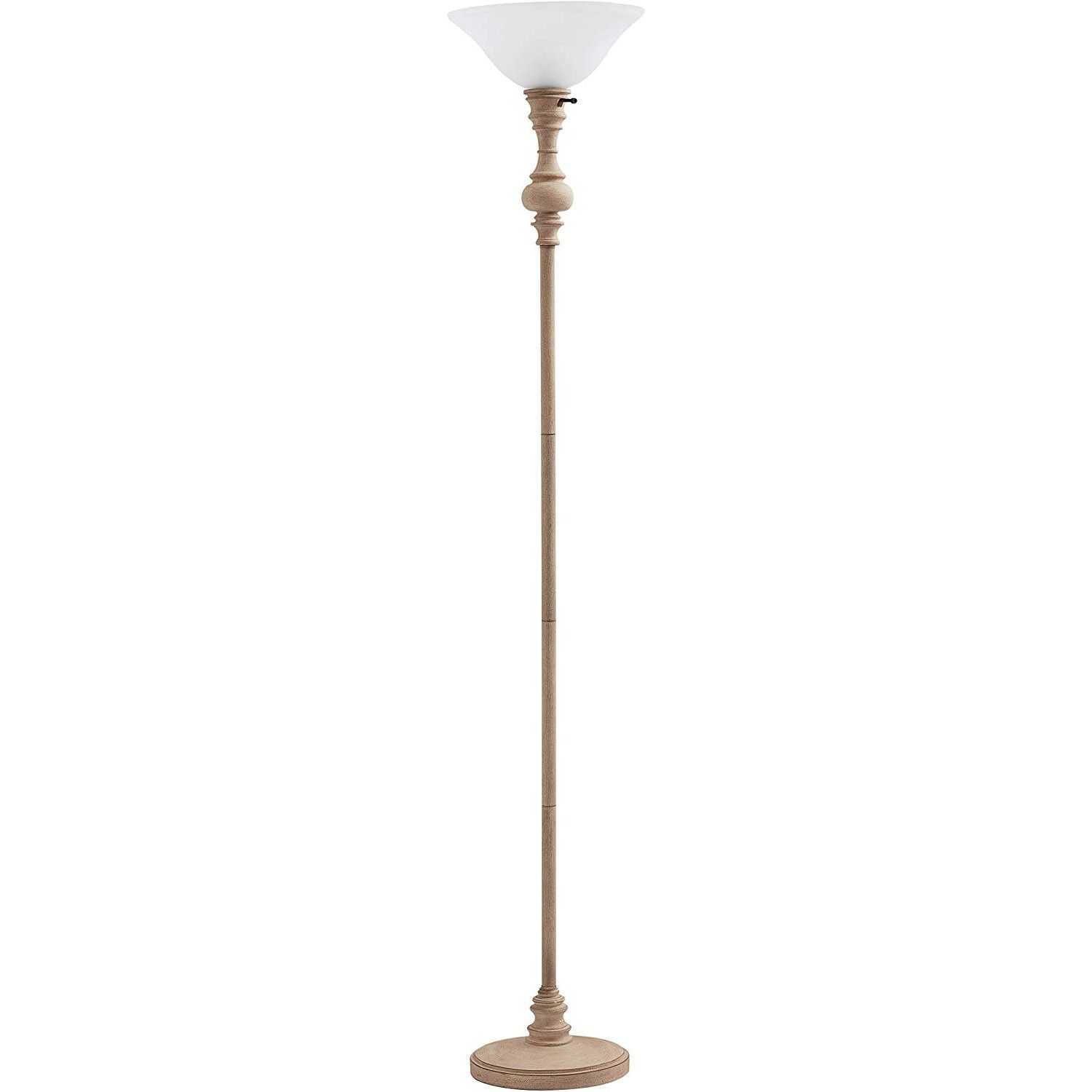 Sophia 71 inch 150 watt Distressed Grey Floor Lamp Portable Light