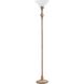 Sophia 71 inch 150 watt Distressed Grey Floor Lamp Portable Light