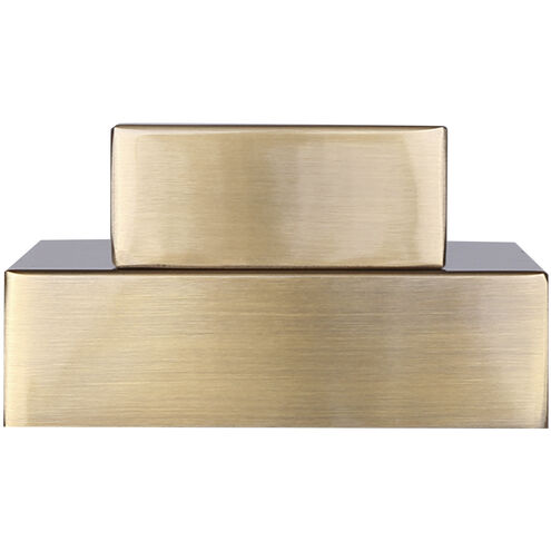 Farrow LED 4.75 inch Gold Vanity Light Wall Light