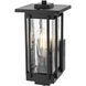 Melvale 1 Light 13 inch Black Outdoor Wall Sconce