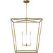 ED Ellen DeGeneres Viota 4 Light 25.00 inch Pendant