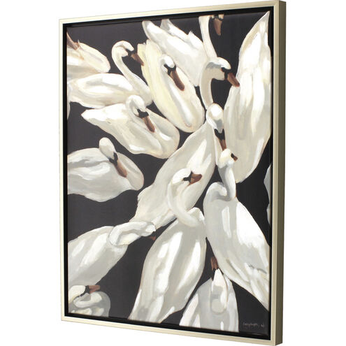Bevy Black and White Canvas