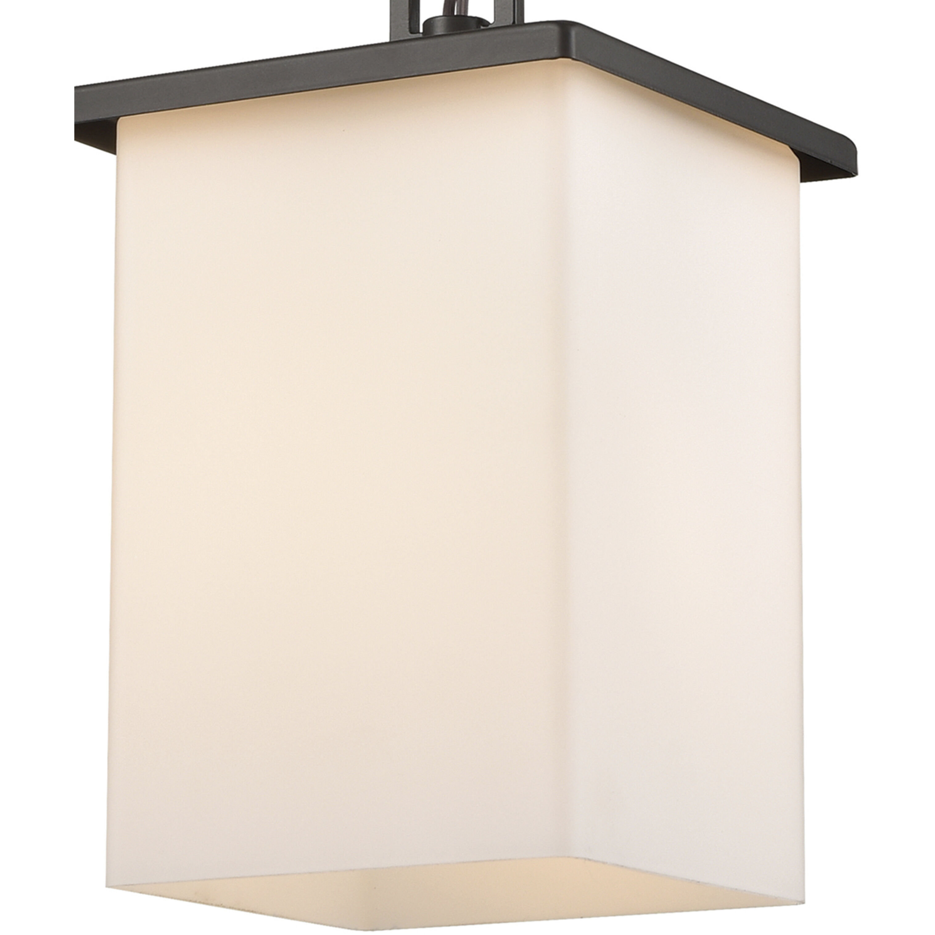 Broad Street 1 Light 5.5 inch Oil Rubbed Bronze Outdoor Pendant