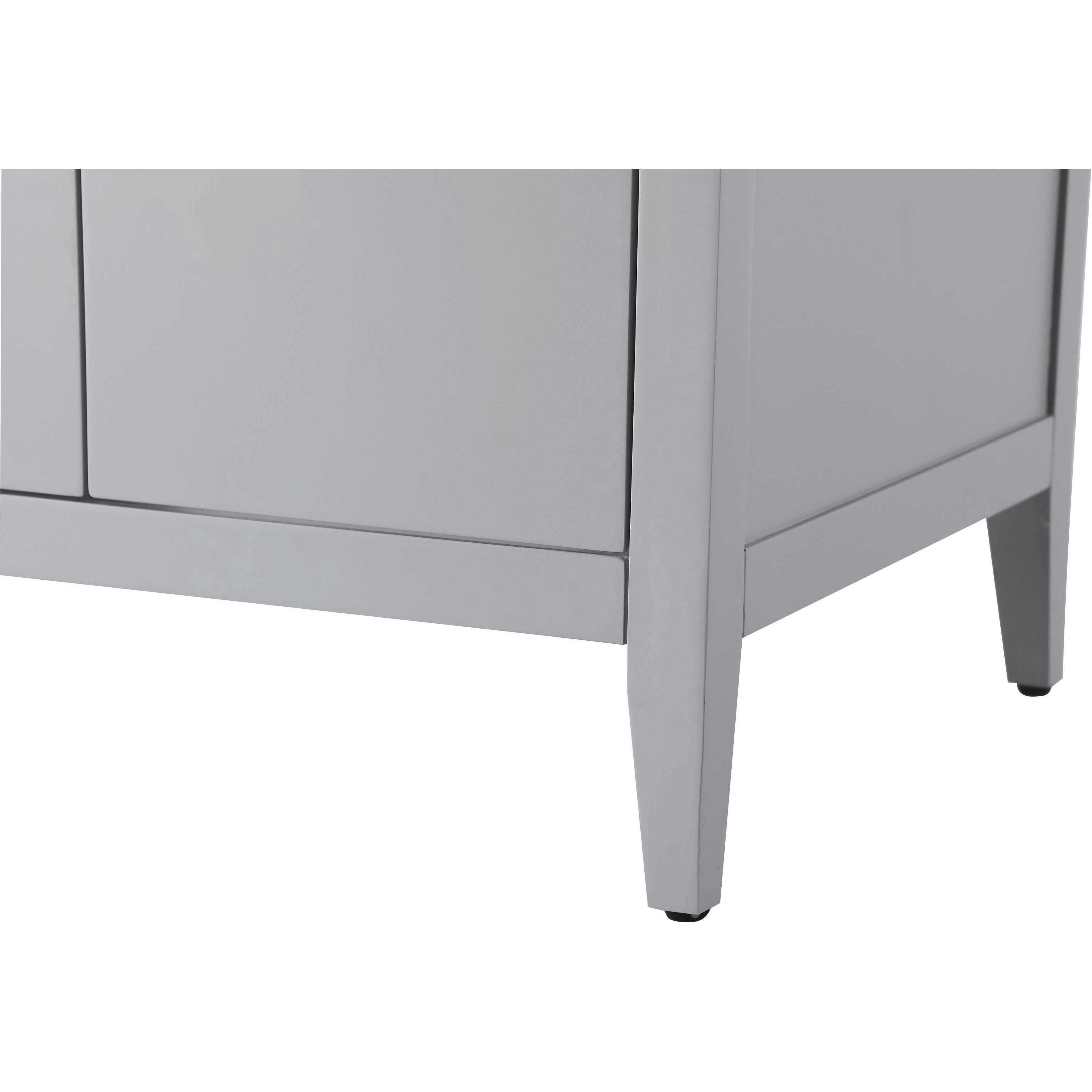 Millie 72 X 35 inch Grey Bathroom Vanity Cabinet