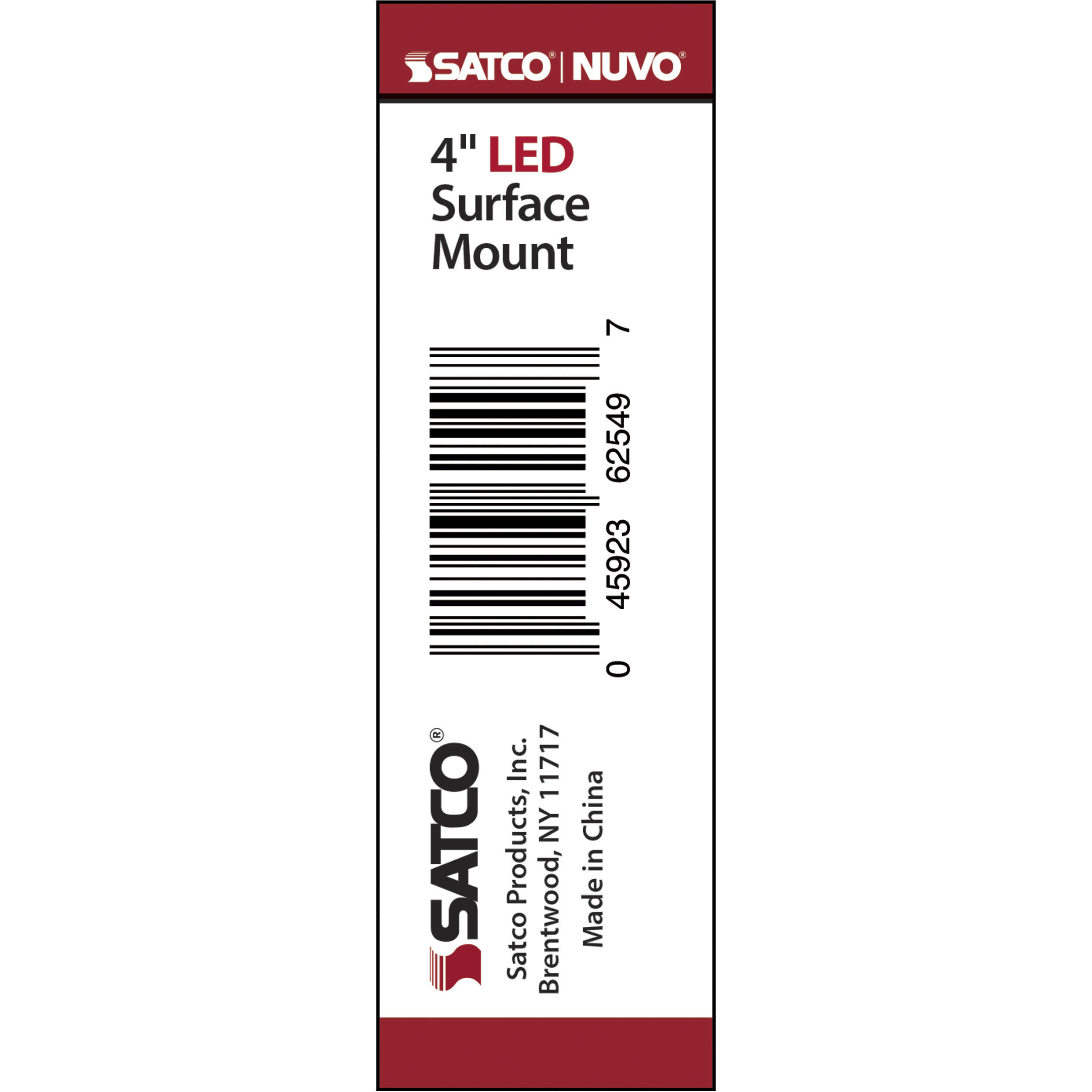 ColorQuick LED 5 inch White Close-to-Ceiling Ceiling Light, Edge Lit