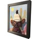 Curly II 11 X 9 inch Non-Glass Framed Art, Propac