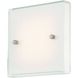 Framework LED 6.75 inch Brushed Nickel ADA Wall Sconce Wall Light