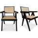 Takashi Dark Brown Dining Chair, Set of 2