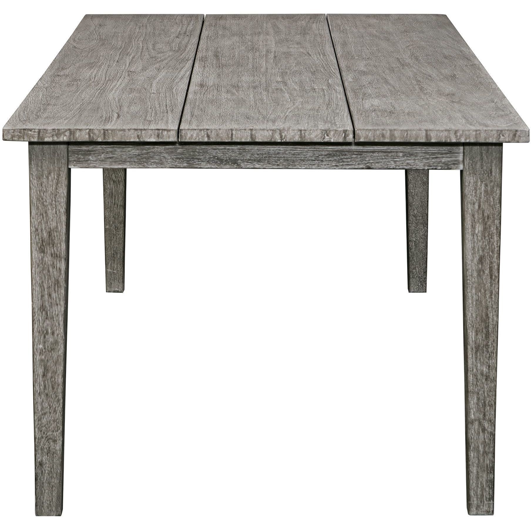 Forsyth 92 X 30.4 inch Weathered Dark Grey Wash Outdoor Dining Table