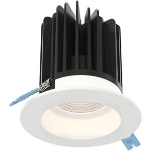 High-Powered Regressed LED White Recessed Downlight, 4-inch, Switch-Selectable CCT, IC Certification