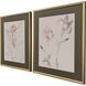 Delicate Sketch 33146 Pink and Gray and Neutral Framed Art