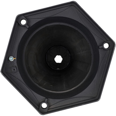 Downtown 90 inch Black Outdoor Pole Base