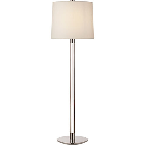 AERIN Riga 33 inch 75.00 watt Crystal and Polished Nickel Buffet Lamp Portable Light in Crystal with Polished Nickel