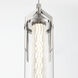 Espada LED 5.25 inch Polished Nickel Pendant Ceiling Light