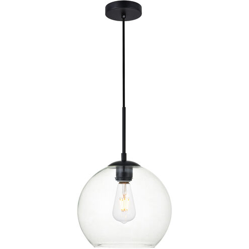 Baxter 1 Light 10 inch Black Pendant Ceiling Light