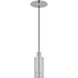 Mick De Giulio Sottile LED 3 inch Polished Stainless Steel Line-Voltage Pendant Ceiling Light