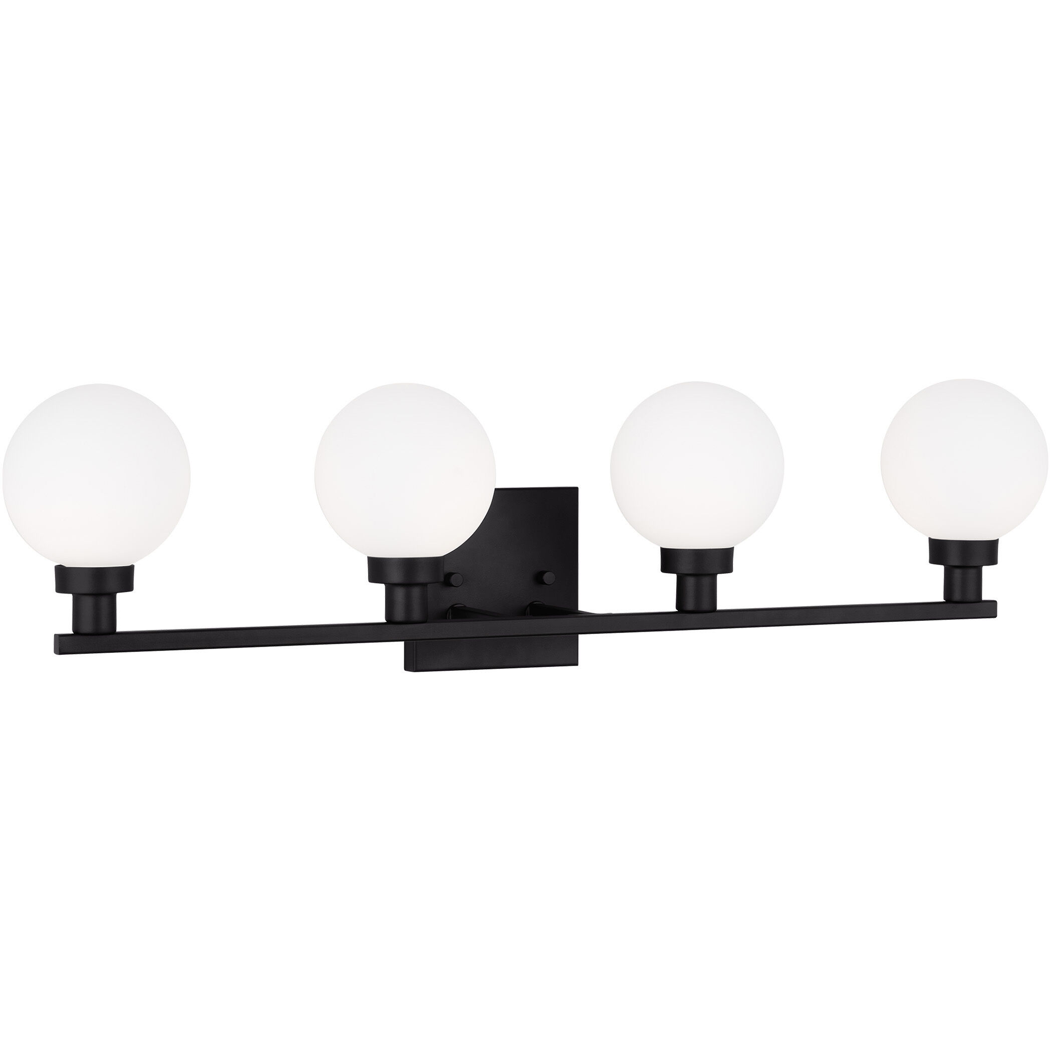 Sean Lavin Clybourn 4 Light 30.13 inch Midnight Black Bath Vanity Wall Light