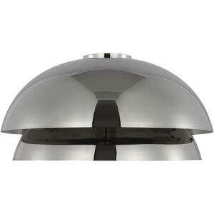 Sean Lavin Shanti LED 20.5 inch Polished Nickel Flushmount Ceiling Light